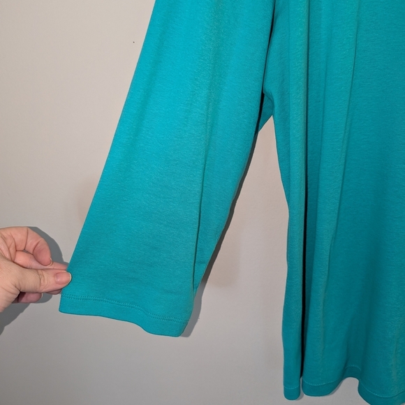 Karen Scott Embellished Top - Picture 6 of 7